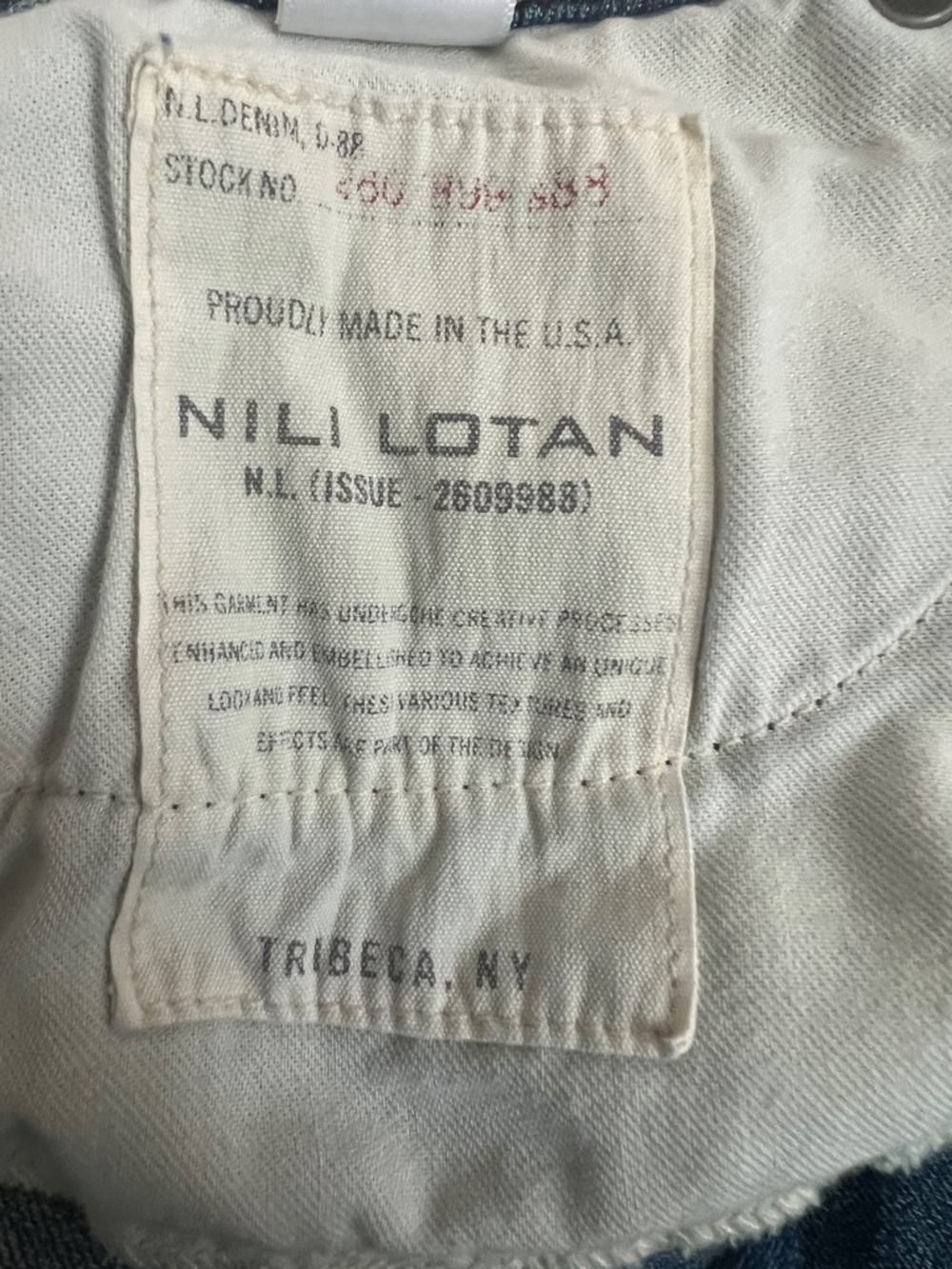 Nili Lotan Bootcut Jeans In Classic Wash Women Size 28 - Picture 7 of 13